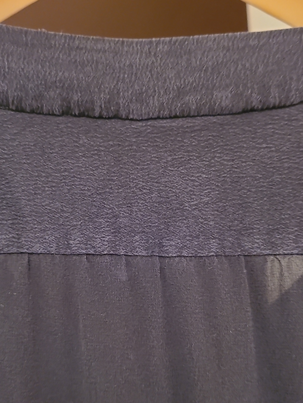 ITALY,VICTOR ROLF,SILK Pleated Button-Front Shirt - Picture 6 of 10